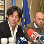 Stadion Rajko Stolfa - predstavitev novi trener Tabor Sezana : Mauro Germani Camoranesi