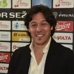 Stadion Rajko Stolfa - predstavitev novi trener Tabor Sezana : Mauro Germani Camoranesi