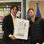 Stadion Rajko Stolfa - predstavitev novi trener Tabor Sezana : Mauro Germani Camoranesi