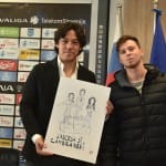 Stadion Rajko Stolfa - predstavitev novi trener Tabor Sezana : Mauro Germani Camoranesi