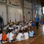 “Volley Manià”: na Opčinah prava množica osnovnošolcev