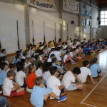 “Volley Manià”: na Opčinah prava množica osnovnošolcev