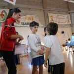 “Volley Manià”: na Opčinah prava množica osnovnošolcev