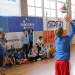 “Volley Manià”: na Opčinah prava množica osnovnošolcev