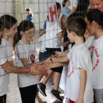 “Volley Manià”: na Opčinah prava množica osnovnošolcev