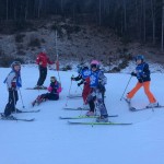 SK Brdina šola na snegu za šoli Oton Zupančič in Fran Milči