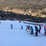 SK Brdina šola na snegu za šoli Oton Zupančič in Fran Milči