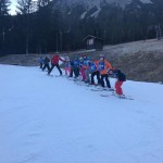 SK Brdina šola na snegu za šoli Oton Zupančič in Fran Milči