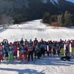 SK Brdina šola na snegu za šoli Oton Zupančič in Fran Milči