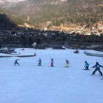 SK Brdina šola na snegu za šoli Oton Zupančič in Fran Milči