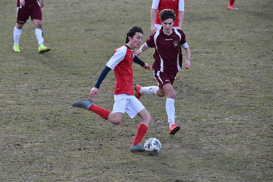 Bazovica 15-02-2020 - Sport - nogomet -  POKRAJINSKI UNDER 19 - Zarja - Muglia