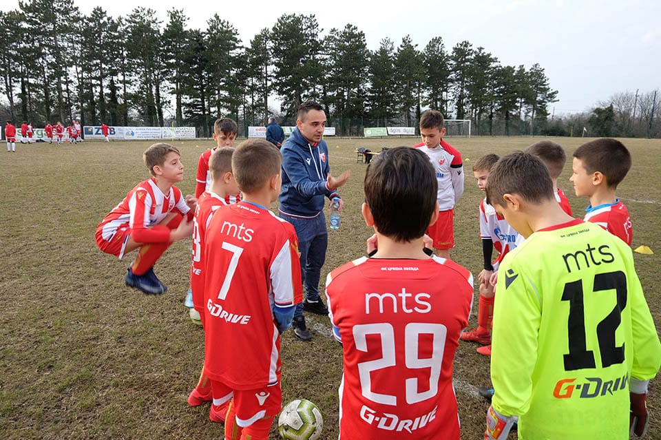 Bazovica 13-02-2020 - Sport - nogomet - Zacetniki / Under 13 - Zarja - Crvena zvezda