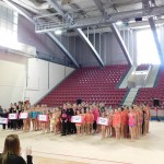 Borovim ritmičarkam tri zlata odličja v Pulju
