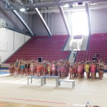 Borovim ritmičarkam tri zlata odličja v Pulju