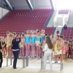 Borovim ritmičarkam tri zlata odličja v Pulju