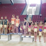 Borovim ritmičarkam tri zlata odličja v Pulju