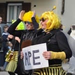 Pustne prireditve : na sovodenjskem pustu tudi več športnikov
