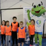 Špeter: Žabica skokica tokrat z učenci dvoježične šole