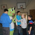 Špeter: Žabica skokica tokrat z učenci dvoježične šole