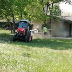 vdrževalna dela na odprtem igrišču v Nabrežini