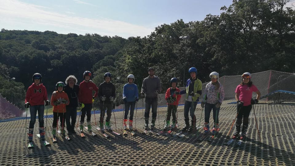 SK Devin: najmlajšii smučarji začeli z vadbo