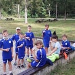 Priprave mladih Brežanov v Planici