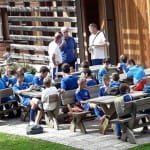 Priprave mladih Brežanov v Planici