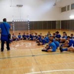 Priprave mladih Brežanov v Planici