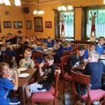 Priprave mladih Brežanov v Planici
