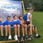 Priprave mladih Brežanov v Planici
