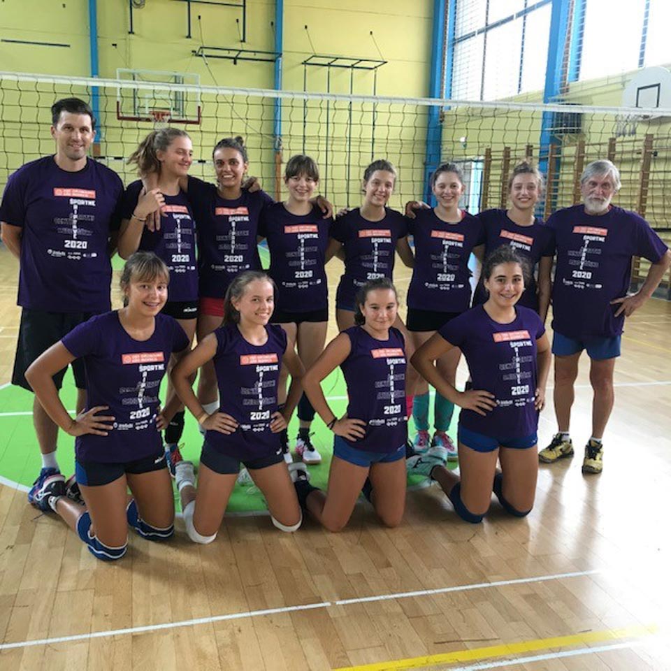 AŠD Mavrica: uspešne priprave mladih odbojkaric v Ajdovščini