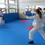 Sport - ex osnovna sola v Salezu -  trening SHINKAI CLUB Zgonik