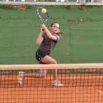 Sport - tenis - GAJA - Finale clanskega turnirja 3. in 4. kategorije-  finalistki  Emma Cervazzi in Chiara Capozzi
