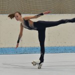 Sport - umetnostno kotalkanje - dezelno prvenstvo - Polet in VIPAVA