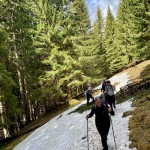 Mladinini planinci na vrhu Ojsternika