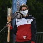 Stadion 1. maj - Slovenska bakla za olimpijske igre