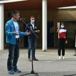 Stadion 1. maj - Slovenska bakla za olimpijske igre