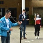 Stadion 1. maj - Slovenska bakla za olimpijske igre
