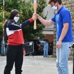 Stadion 1. maj - Slovenska bakla za olimpijske igre