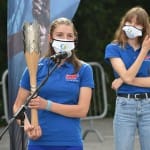 Stadion 1. maj - Slovenska bakla za olimpijske igre