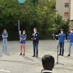 Stadion 1. maj - Slovenska bakla za olimpijske igre