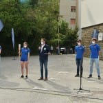 Stadion 1. maj - Slovenska bakla za olimpijske igre
