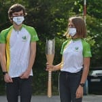 Stadion 1. maj - Slovenska bakla za olimpijske igre