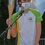 Stadion 1. maj - Slovenska bakla za olimpijske igre