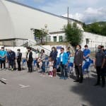 Stadion 1. maj - Slovenska bakla za olimpijske igre