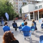 Slovenska olimpijska bakla v Trstu