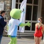 Slovenska olimpijska bakla v Trstu