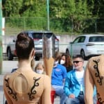 Slovenska olimpijska bakla v Trstu