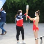 Slovenska olimpijska bakla v Trstu