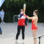 Slovenska olimpijska bakla v Trstu